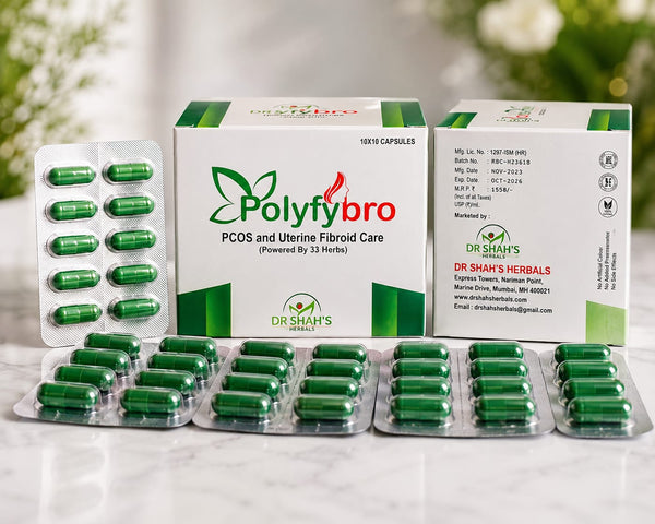 Polyfybro PCOS and Uterine Fibroid Care (Powered By 33 Herbs)