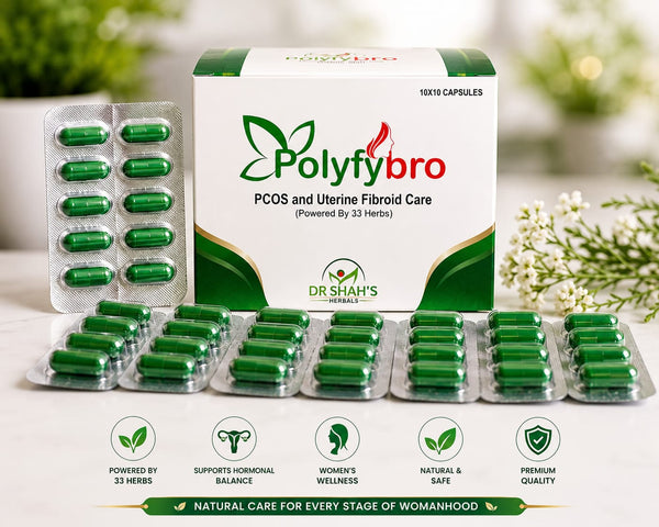 Polyfybro PCOS and Uterine Fibroid Care (Powered By 33 Herbs)