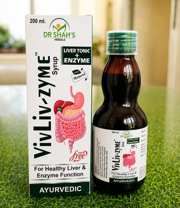 DR SHAH'S HERBALS LIVER TONIC + ENZYME