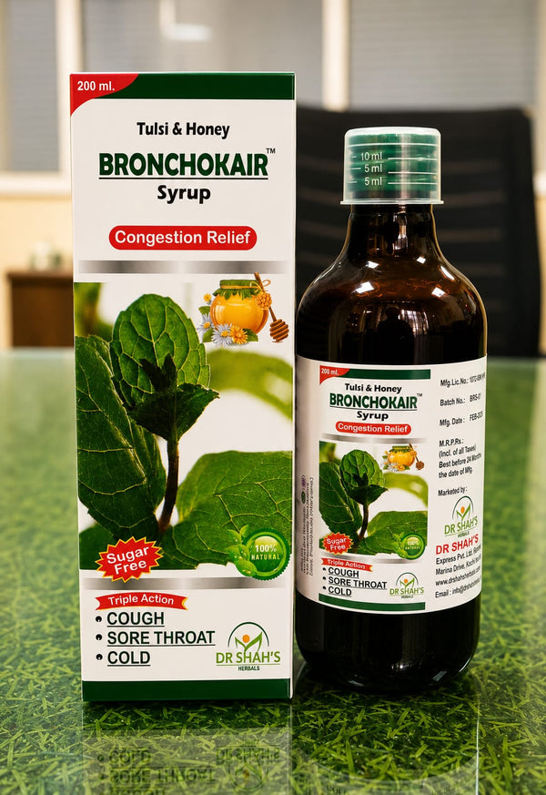 Tulsi & Honey BRONCHOKAIR SyrupCongestion Relief