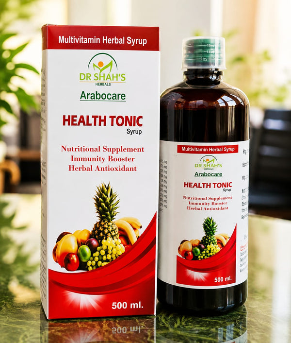 DR SHAH'S HERBALS Arabocare HEALTH TONIC Syrup Nutritional Supplement